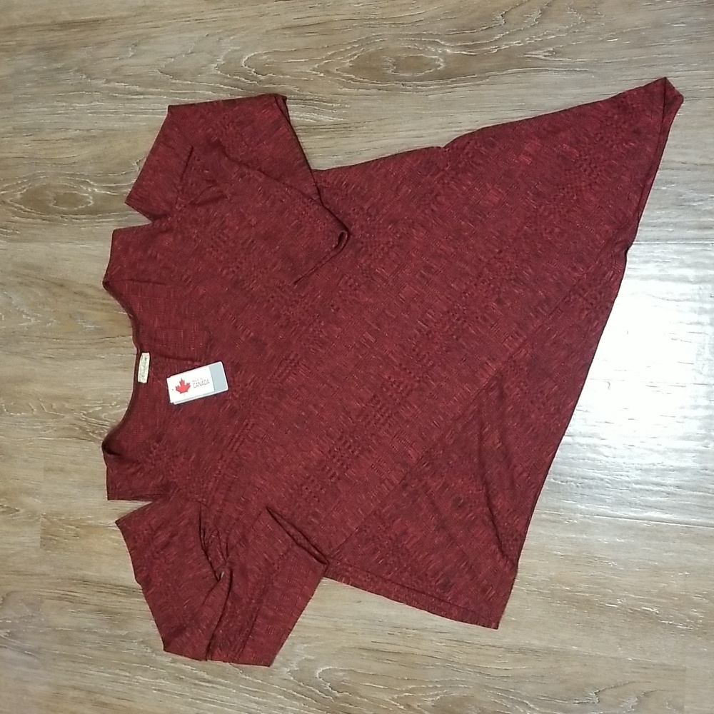 (3X) NWT Laura Brochure Casual Shoulder Cut Out Vacation Asymmetrical Comfy